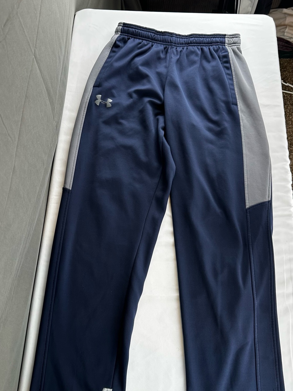 Under Armour Navy and Gray Men's Athletic Joggers